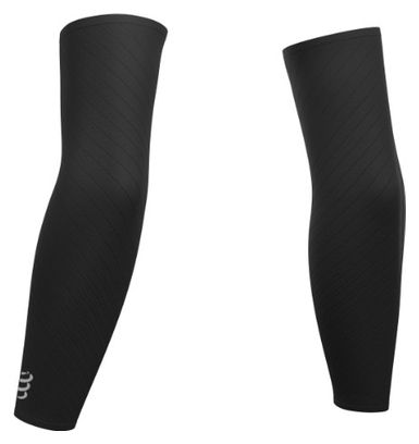 Compressport Under Control Black Arm Warmers