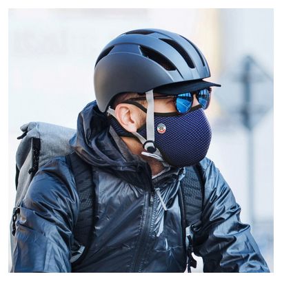 Reusable Anti-Pollution Mask Frogmask Blue