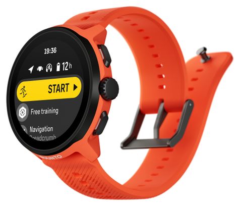 Montre GPS Suunto Run Silicone Strap Corail