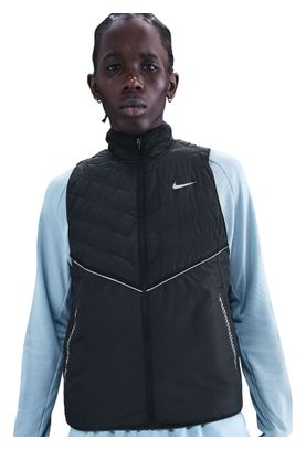 Nike Heren Zwart Mouwloos Thermisch Jasje
