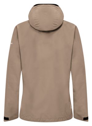 Chaqueta impermeable Salewa Puez Gore-Tex 3L Beige para hombre