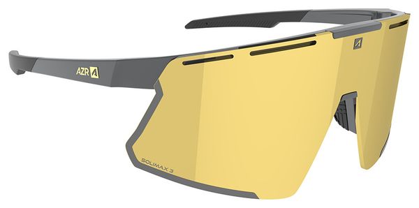 Occhiali AZR Vision RX in carbonio opaco/oro + lenti trasparenti