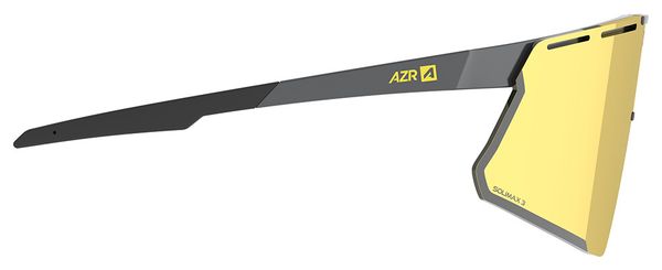 Occhiali AZR Vision RX in carbonio opaco/oro + lenti trasparenti