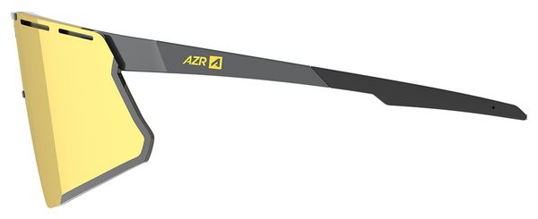 Occhiali AZR Vision RX in carbonio opaco/oro + lenti trasparenti