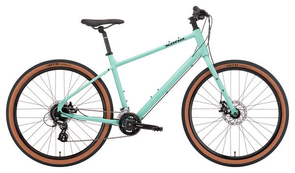 Kona Dew Bicicleta de Ciudad Fitness Shimano Altus 8V 650mm Menta