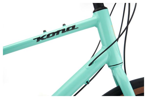 Kona Dew Bicicleta de Ciudad Fitness Shimano Altus 8V 650mm Menta