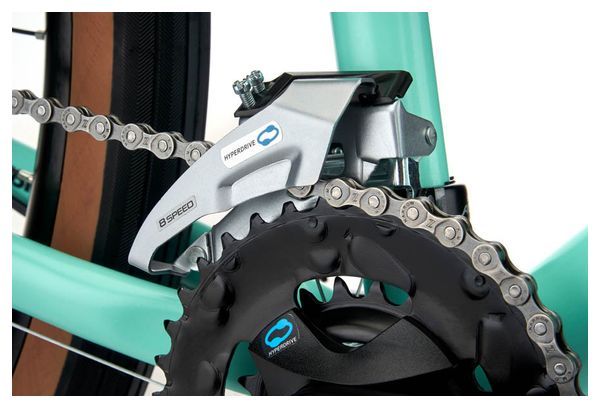 Kona Dew Bicicleta de Ciudad Fitness Shimano Altus 8V 650mm Menta