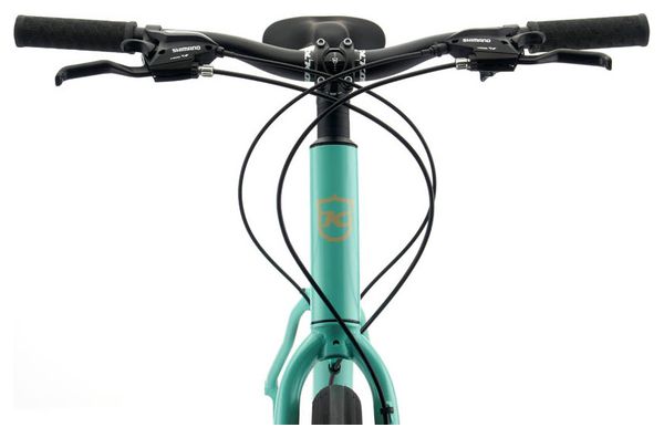 Kona Dew Bicicleta de Ciudad Fitness Shimano Altus 8V 650mm Menta