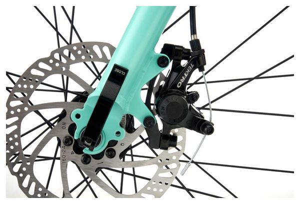 Kona Dew Bicicleta de Ciudad Fitness Shimano Altus 8V 650mm Menta