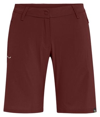 Salewa Women's Talvena Shorts Red Bordeaux