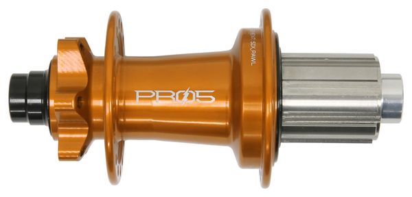 Hope Pro 5 e-Bike 32 Hole Rear Hub | Boost 12x148 mm | 6 Hole | Orange