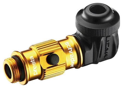 Embout de Pompe Lezyne ABS Flip Or