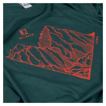 T-shirt de randonnée Alpinus Skilbrum vert - Homme