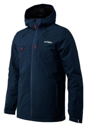 Veste hiver de randonnée Alpinus Causses bleu marine - Homme