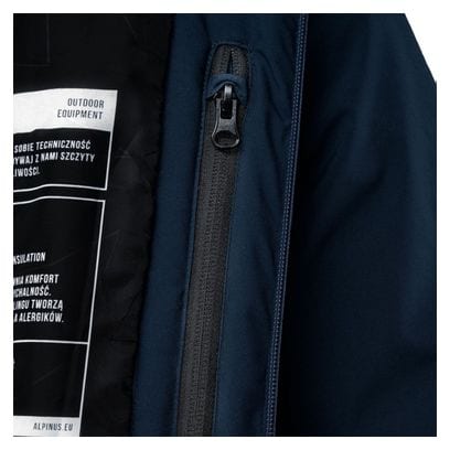 Veste hiver de randonnée Alpinus Causses bleu marine - Homme