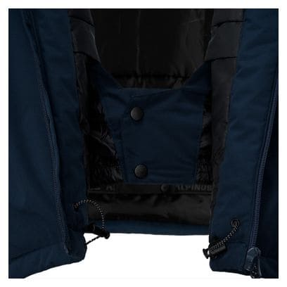 Veste hiver de randonnée Alpinus Causses bleu marine - Homme