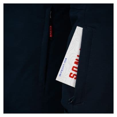 Veste hiver de randonnée Alpinus Causses bleu marine - Homme