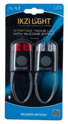 IKZI Set d'éclairage mini Strips led noir