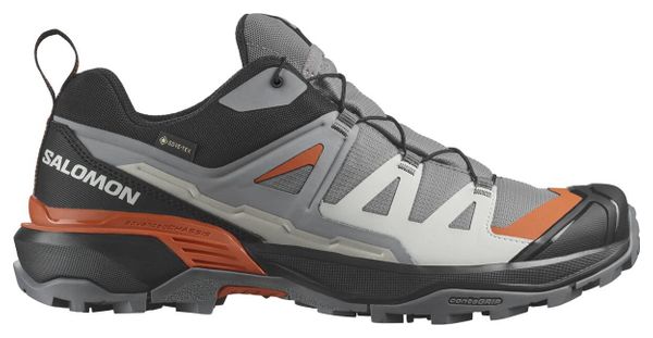 Chaussures de Randonnée Salomon X Ultra 360 GTX Gris Noir Rouge