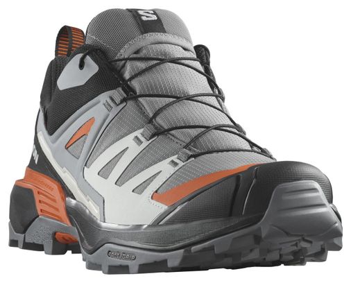 Wandelschoenen Salomon X Ultra 360 GTX Grijs Zwart Rood