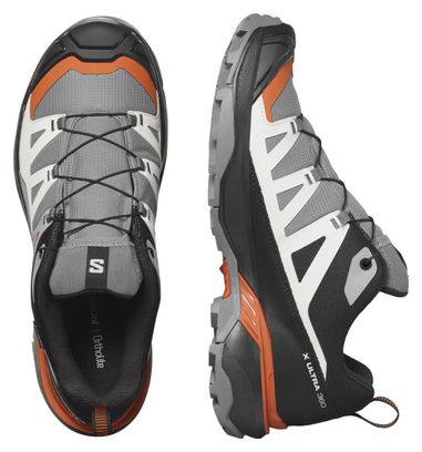 Wandelschoenen Salomon X Ultra 360 GTX Grijs Zwart Rood