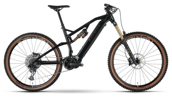 VTT Électrique Tout-Suspendu Raymon TrailRay 160E 11.0 Sram GX 12V 720 Wh 29'' Noir 2024