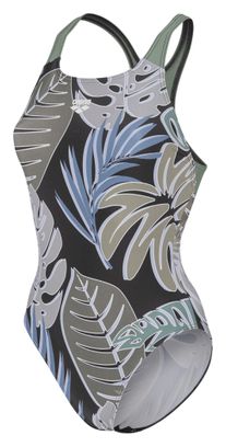 Arena Forest Pro Back Badeanzug für Damen, mehrfarbig