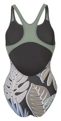 Arena Forest Pro Back Badeanzug für Damen, mehrfarbig