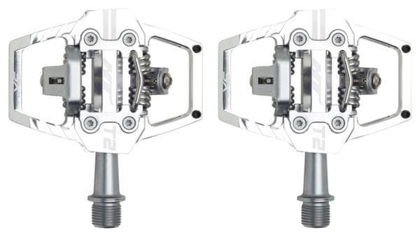 HT Components T2-SX Grijs Automatisch Pedaalpaar - Gereviseerd product