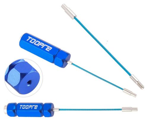 Kit De Routage De Câbles Interne Pour Vélo – 4 Connecteurs En Alliage D'aluminium – Compatible VTT – Installation Facile – Freinage Et Vitesses Fluides