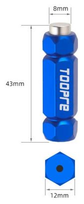 Lot De 4 Embouts Filetés De Rechange En Métal - Pour Balai, Serpillère, Outils De Nettoyage