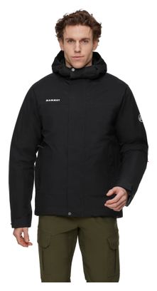 Mammut Treeline Thermo Hooded Waterproof Jacket Black Man
