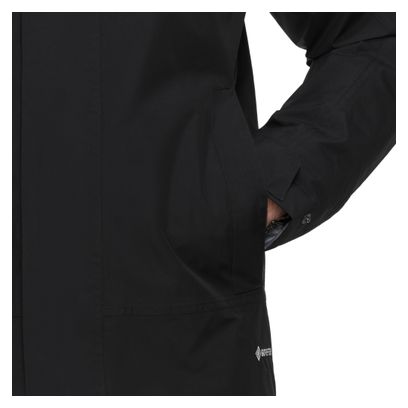 Mammut Treeline Thermo Hooded Waterproof Jacket Black Man