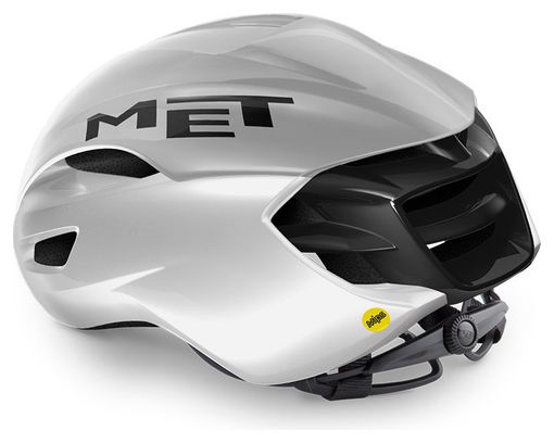 MET Manta Mips Aero Helmet Glossy Holographic White