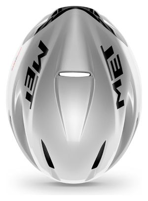 MET Manta Mips Aero Helmet Glossy Holographic White