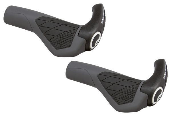 ERGON Grips with Bar End GS2 Black Alltricks