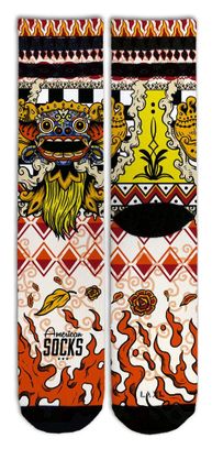 Barong Rock - Chaussettes Graphiques Techniques Coolmax - Cyclisme  Running et Sport