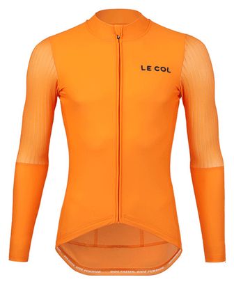 Le Col Pro Aero Orange Long Sleeve Jersey