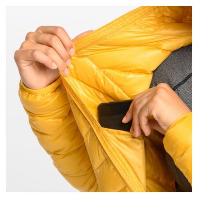 Pajak Phantom Women's Yellow Hooded Down Jacket