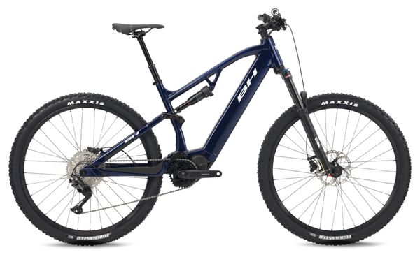 BH Atome Lynx 8.0 Shimano Deore 10V 500 Wh 29'' elektrische volledig geveerde MTB marineblauw 2024