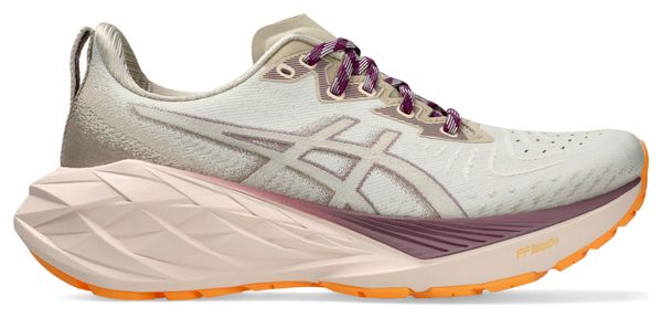 Chaussures Running Asics Novablast 4 TR Beige/Orange/Violet Femme