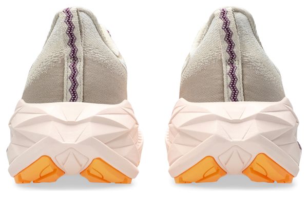 Chaussures Running Asics Novablast 4 TR Beige/Orange/Violet Femme