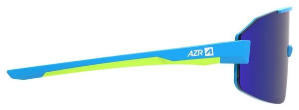 Gafas para niños AZR Rush JR azul/verde