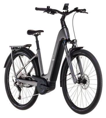Cube Kathmandu Hybrid Pro 800 Elektrische Hybride Fiets Shimano Cues 11S 800 Wh 700 mm Slab Grey 2025