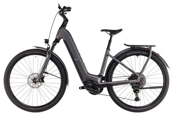 Cube Kathmandu Hybrid Pro 800 Elektrische Hybride Fiets Shimano Cues 11S 800 Wh 700 mm Slab Grey 2025