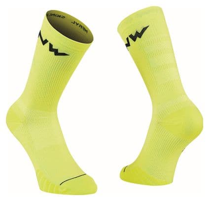 Northwave EXTREME PRO Socks Fluo Yellow / Black