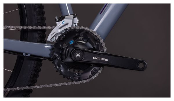 Cube Aim One Hardtail MTB Shimano 8S 29'' Rookgrijs 2026