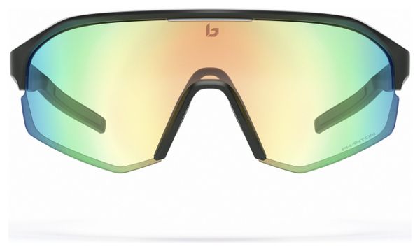 Lunettes Bollé Lightshifter Noir Matte - Phantom Clear Vert Photochromique 