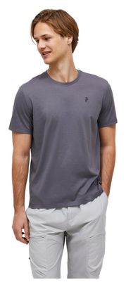 Maglietta Peak Performance Explore Graphic Grigio Uomo
