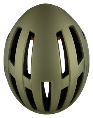 Casco da strada Cairn Atom Mips Mat Metallic Verde